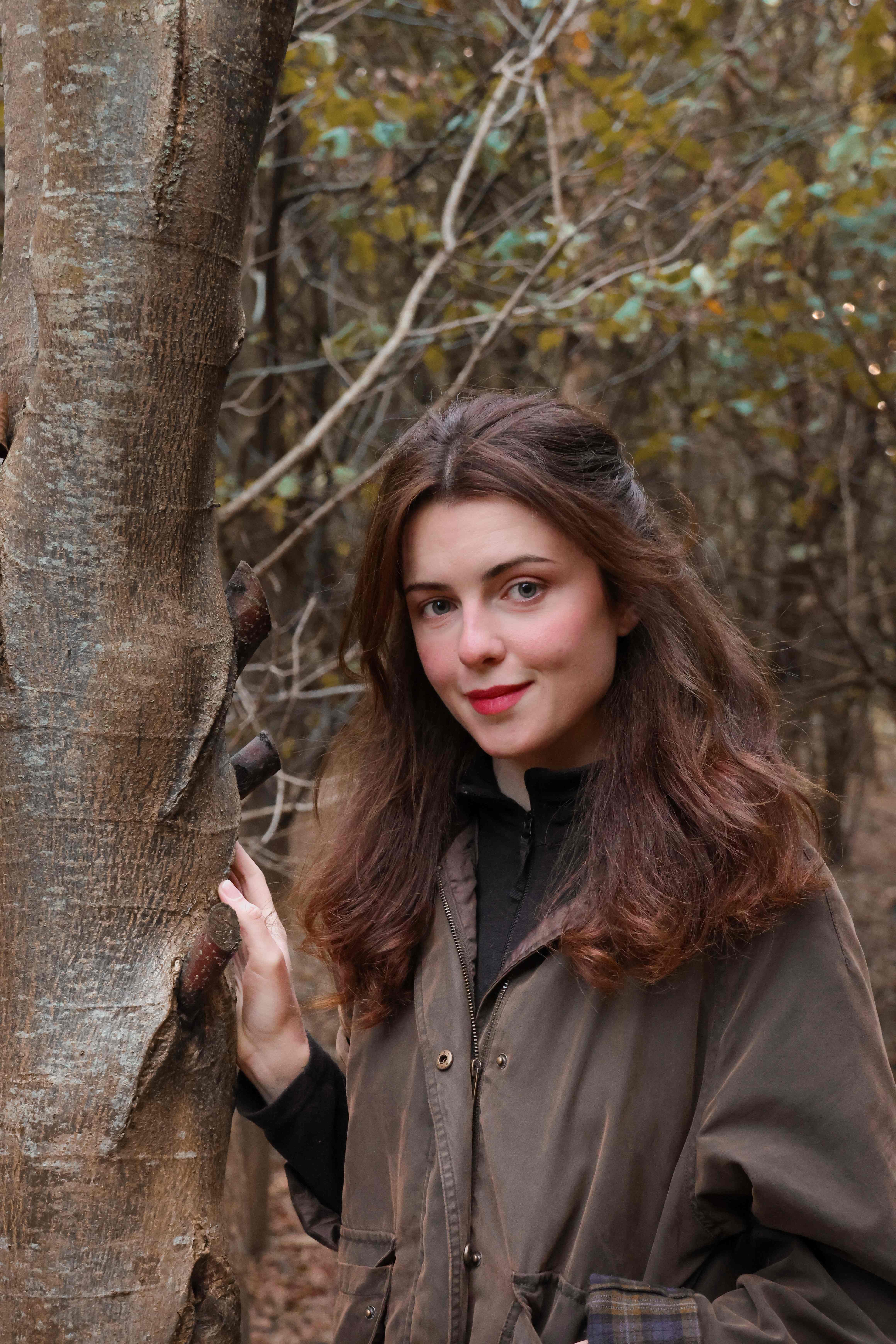 India McLean, photographer, outdoors in Somerset